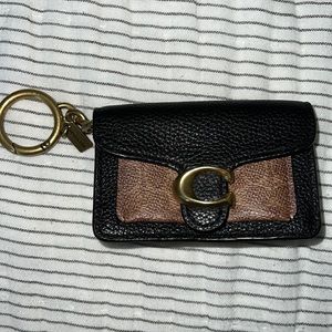 Coach keychain cardholder LIKE NEW